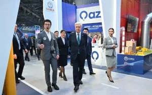 President Tokayev Attends City of Trade Jobs Festival at EXPO Site