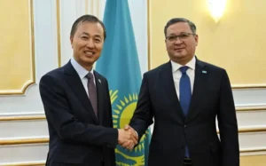 Kazakh Deputy Prime Minister Meets South Korean Ambassador to Strengthen Bilateral Ties