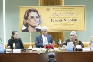 Pakistan Academy of Letters Hosts Meeting with Renowned Portuguese Cultural Journalist Teresa Nicolau