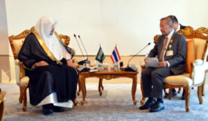 Saudi Shoura Council Speaker Meets Thai Senate Speaker in Bangkok