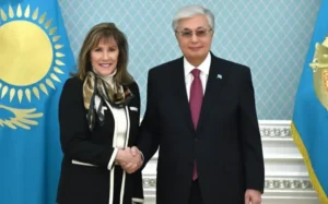 President Tokayev Meets IACA President Pamela Harris to Strengthen Judicial Cooperation