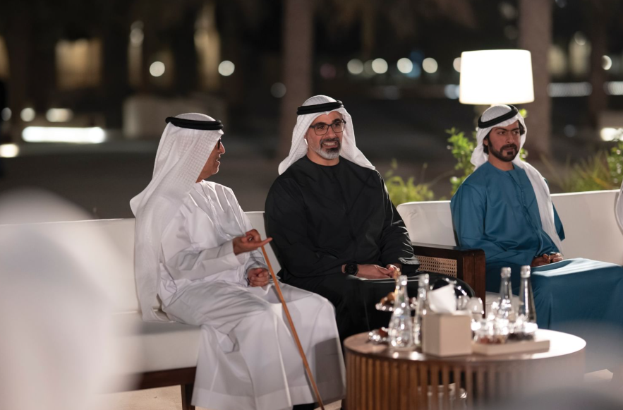 H.H. Sheikh Khaled bin Mohamed bin Zayed Al Nahyan Attends Abu Dhabi Government’s Ramadan Majlis, Barzat Abu Dhabi