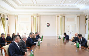President Ilham Aliyev Meets Russian Federation Council Speaker to Discuss Bilateral Ties
