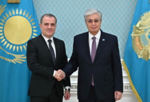 Azerbaijan’s Foreign Minister Meets Kazakh President Tokayev to Strengthen Bilateral Cooperation