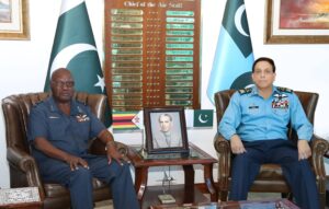 Commander of the Air Force of Zimbabwe Calls on Air Chief