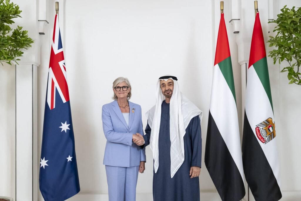 UAE President and Australian Governor-General Discuss Bilateral Ties and Future Cooperation
