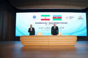 Azerbaijan-Iran Business Forum Held in Baku with Participation of Presidents Aliyev and Pezeshkian