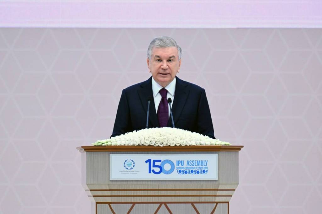 President Shavkat Mirziyoyev Addresses 150th Assembly of the Inter-Parliamentary Union