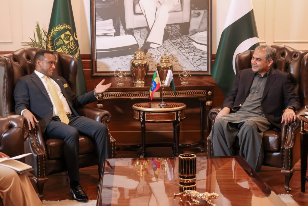 Ambassador Dr. Jemal Calls on Interior Minister