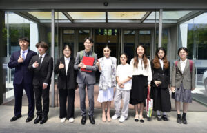 Leyla Aliyeva Visits Beijing Foreign Studies University