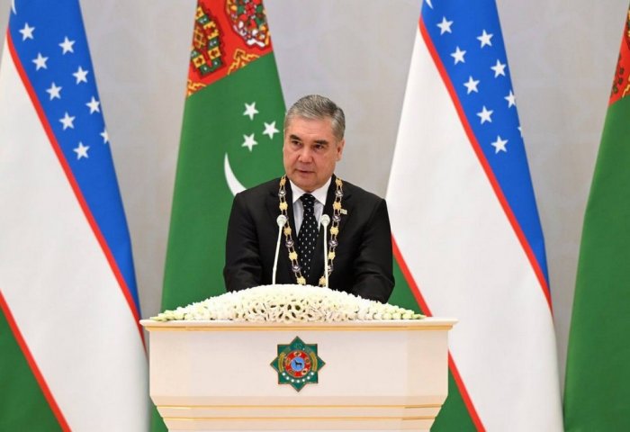 President of Turkmenistan Congratulates National Leader on Receiving Uzbekistan’s Highest State Award