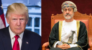 Sultan of Oman Receives Phone Call from Former U.S. President Donald Trump