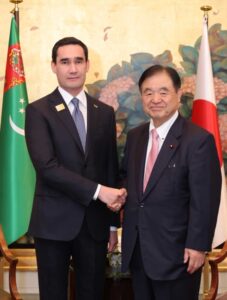 President of Turkmenistan Meets Japanese Parliamentary Leader to Strengthen Bilateral Ties