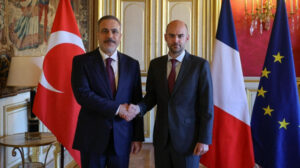Turkish Foreign Minister Fidan Meets French Counterpart Jean-Noel Barrot in Paris