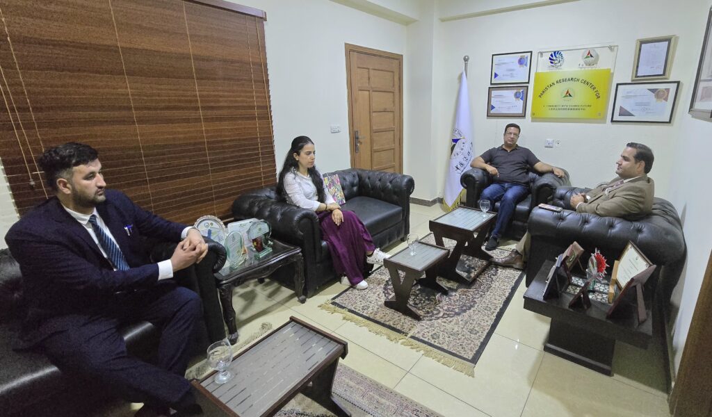 Delegation from the Department of Political Science and International Relations (DPSIR), UMT, Lahore Visits PRCCSF