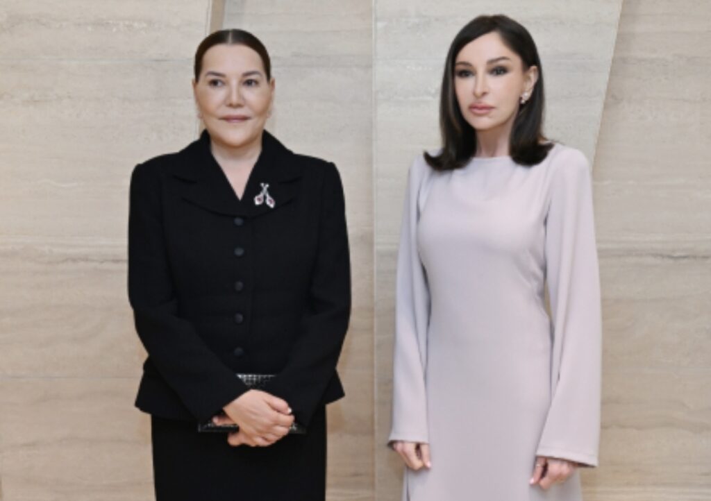 Mehriban Aliyeva Meets with Princess Lalla Hasnaa of Morocco