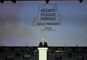 President Ilham Aliyev Highlights National Unity and Heroism at Opening of Aghdam Mugham Center