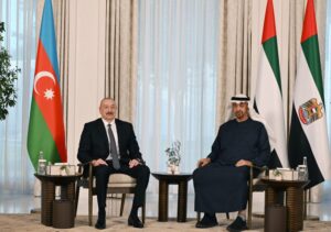 President Ilham Aliyev Holds Telephone Conversation with UAE President