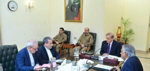 PM Shehbaz Sharif Denounces India's Politicization of Indus Waters Treaty in Meeting with Iranian Foreign Minister