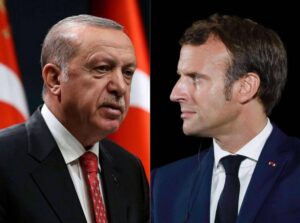 Erdogan, Macron Discuss Ukraine Conflict and Bilateral Ties in Phone Call