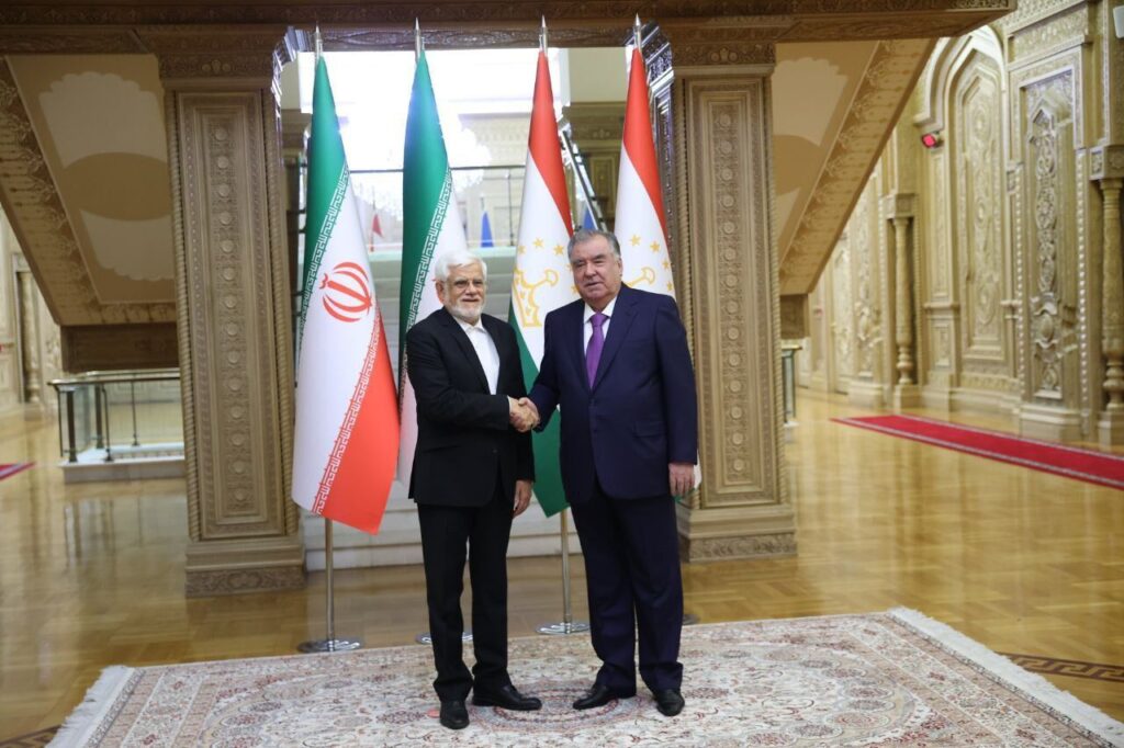 Iranian First Vice President Reaffirms Commitment to Strengthening Tehran–Dushanbe Relations