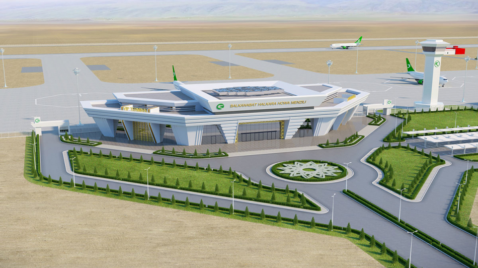 President Serdar Berdimuhamedov Inaugurates Jebel International Airport in Balkan Velayat