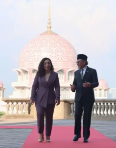 Malaysia Extends Ceremonial Welcome to Kosovo President Vjosa Osmani in Putrajaya