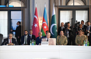 PM Shehbaz Sharif Highlights Regional Solidarity, Peace, and Joint Efforts in Speech at Türkiye-Azerbaijan-Pakistan Summit