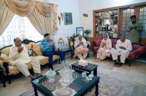 Air Chief Marshal Pays Tribute to Martyred Squadron Leader and Visits Injured Personnel in Rawalpindi