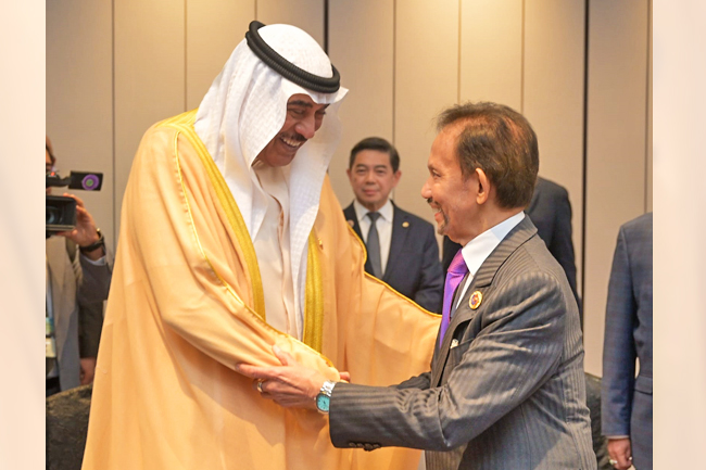 Brunei and Kuwait