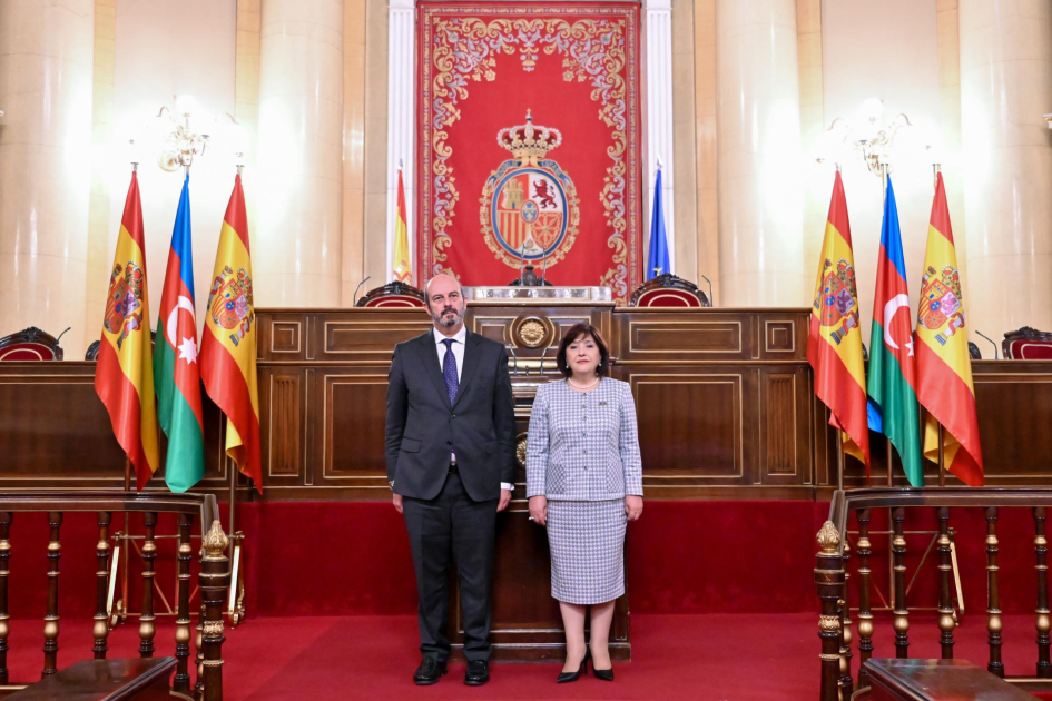 Azerbaijani Parliament Speaker Meets Spanish Senate President to Strengthen Bilateral Ties