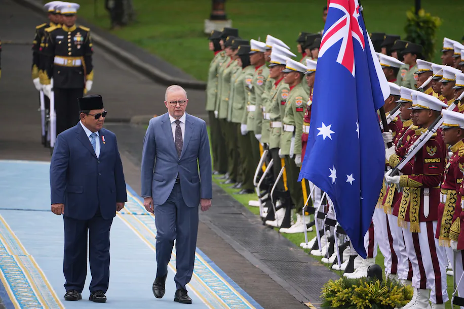 President Prabowo Welcomes Australian PM Anthony Albanese