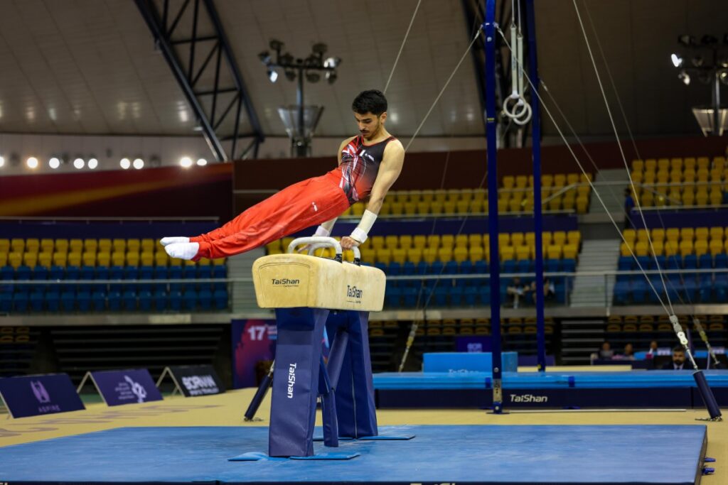 Qatar’s Rakan Al Harithi Makes Historic Pommel Horse Final at Asian Gymnastics Championships