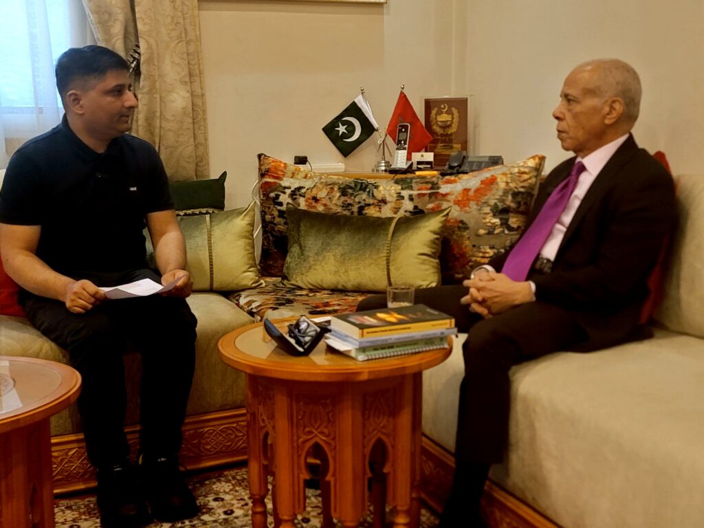 H.E. Mohamed Karmoune Emphasizes Strengthening Bilateral Ties, Economic Cooperation, and Green Energy Partnerships of Morocco with Pakistan