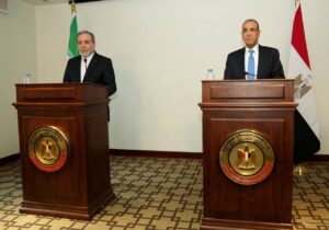 Iranian, Egyptian Foreign Ministers Hold Talks in Cairo