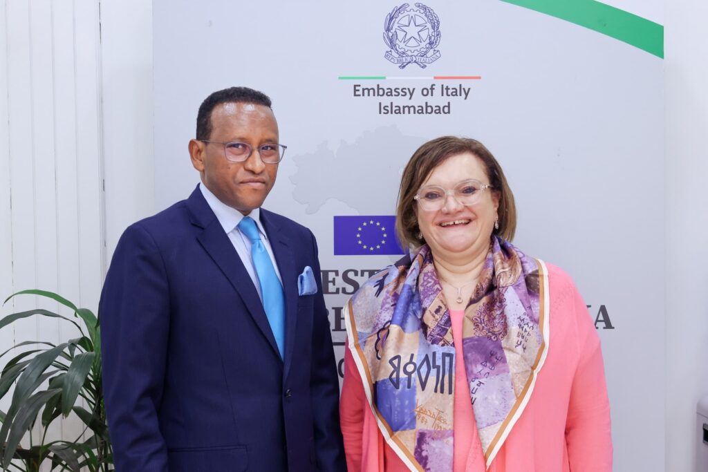 Ethiopia and Italy Discuss Engaging Pakistan for UN Food Systems Summit in Addis Ababa