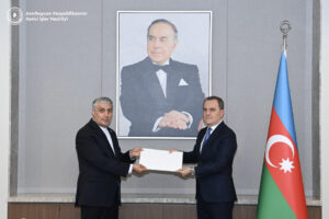 Azerbaijani Foreign Minister Meets Newly Appointed Iranian Ambassador
