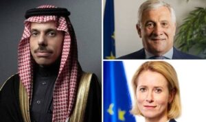 Saudi Foreign Minister Engages in Diplomatic Talks with Italian and EU Counterparts on Israel-Iran Escalation