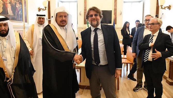 Saudi Shoura Speaker, Italian MPs Discuss Ties at Interfaith Dialogue Conference