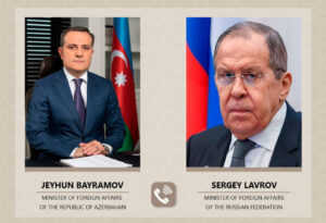 Azerbaijani and Russian Foreign Ministers Discuss Regional Security and Bilateral Cooperation