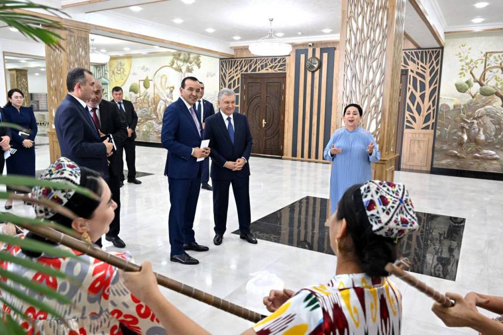 President Mirziyoyev Reviews Urban Development Progress in Kukdala District