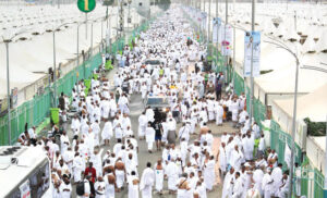 Pilgrims Begin Hajj Journey with Ascent to Mina for Day of Tarwiyah