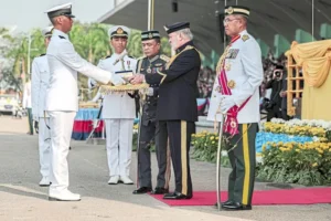King Sultan Ibrahim Urges Military Readiness, Integrity in Defence and Caution on Social Media Amid Global Uncertainty