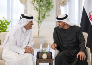UAE President Receives Qatari PM to Discuss Bilateral Ties and Regional Developments