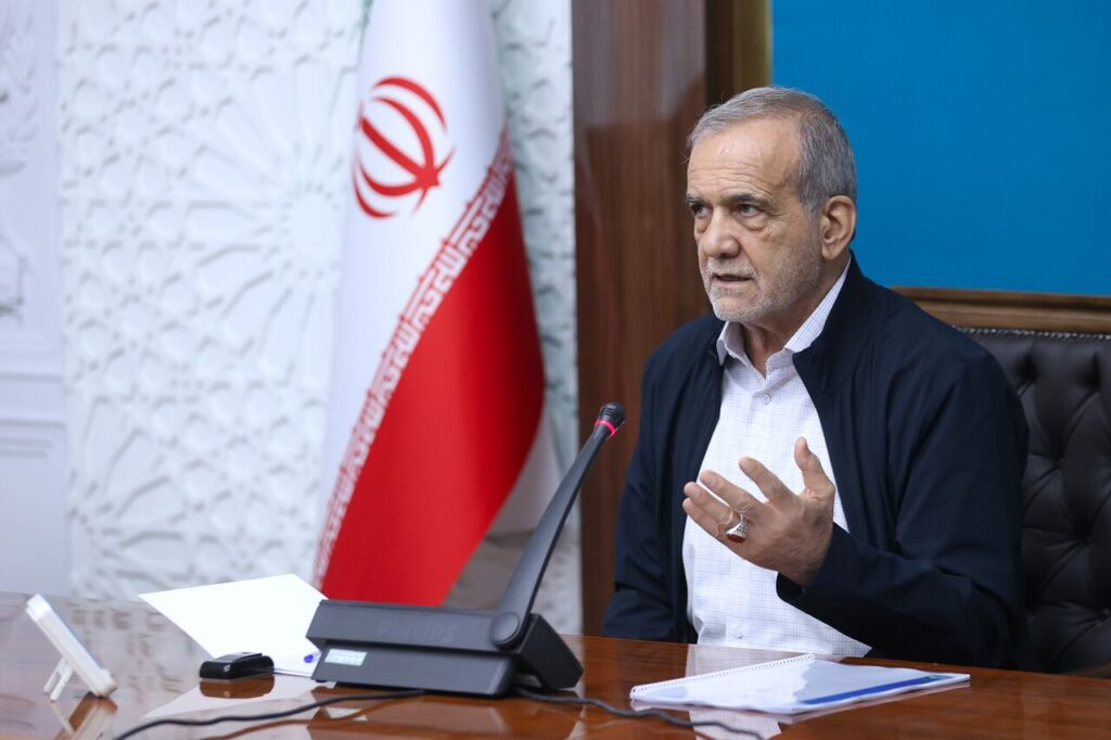 President Pezeshkian Praises Iranian People’s Unity in Face of Israeli Aggression