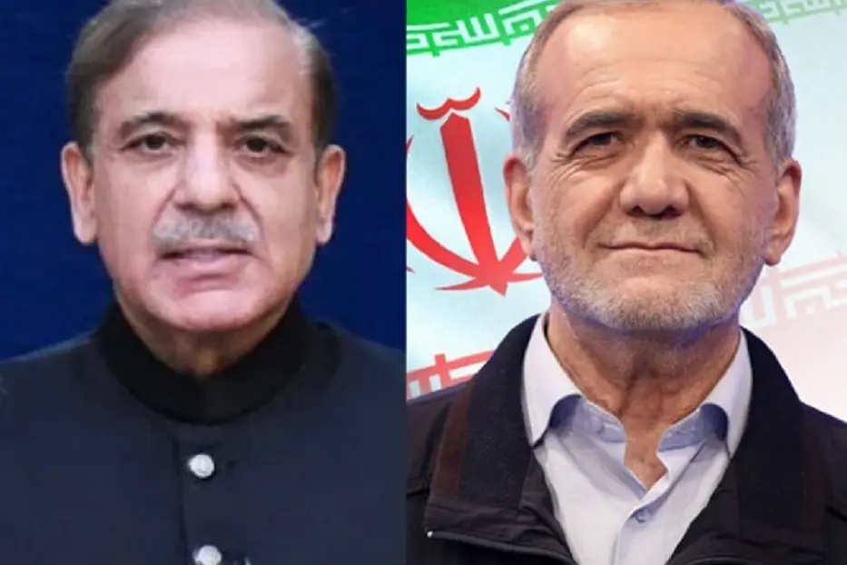 PM Shehbaz Sharif Reaffirms Pakistan's Solidarity with Iran in Call with President Pezeshkian