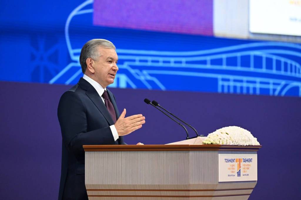 President of Uzbekistan Opens Plenary Session of the Fourth Tashkent International Investment Forum