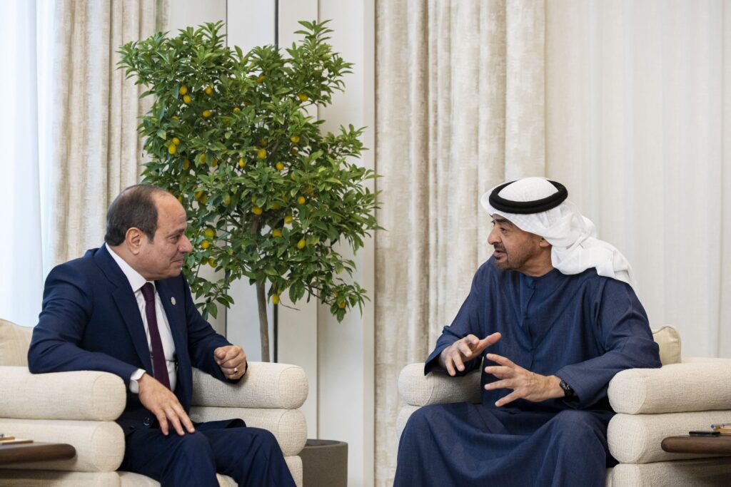 UAE President Hosts Egyptian Counterpart for Talks on Strengthening Bilateral Cooperation