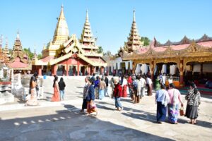 Pilgrims Flock to Bagan for Waso Full Moon Day Celebrations