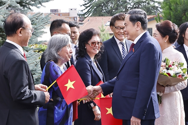 GENEVA: Vietnamese NA Chairman Trần Thanh Mẫn Engages with Vietnamese Community in Switzerland
